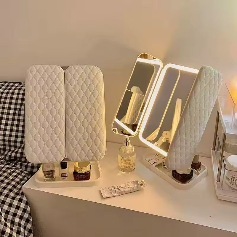 💄 LumiGlow Pro: Profesionalno LED Makeup Ogledalo sa Trostrukim Panelom