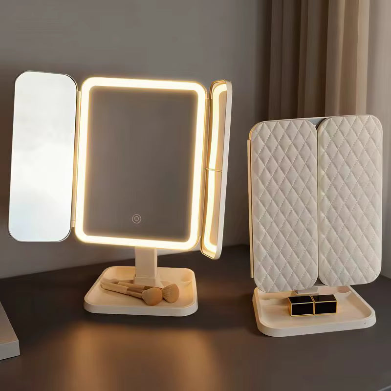 💄 LumiGlow Pro: Profesionalno LED Makeup Ogledalo sa Trostrukim Panelom